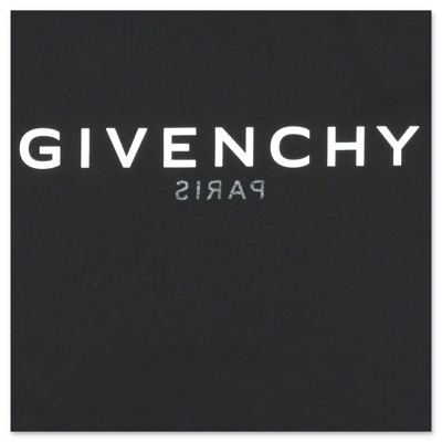 Shop Givenchy T-shirt Nera In Jersey Di Cotone In Nero