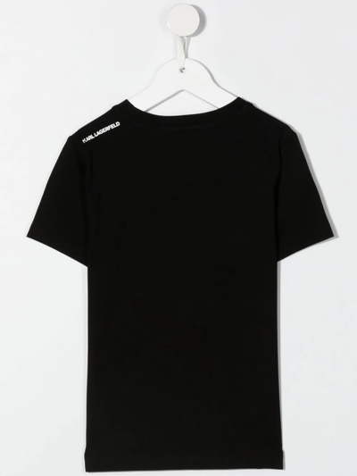 KARL LAGERFELD IKONIK-PRINT SHORT-SLEEVE T-SHIRT 