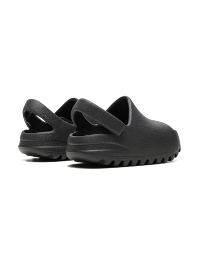 Adidas Originals Yeezy Slide Infant "onyx" Sandals In Black