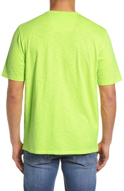 Shop Tommy Bahama Bali Beach Crewneck T-shirt In Key Lime G