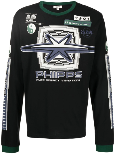 Phipps Motocross Long-sleeve T-shirt In Schwarz | ModeSens