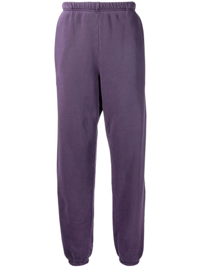 Shop Les Tien Tapered-leg Track Pants In Violett