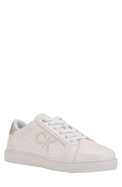 Shop Calvin Klein Gahlia Sneaker In White 140