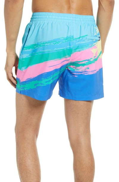 Shop Chubbies 5.5-inch Swim Trunks In The Day Rockets