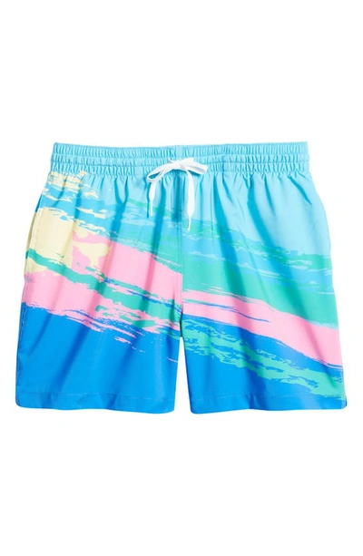 Shop Chubbies 5.5-inch Swim Trunks In The Day Rockets