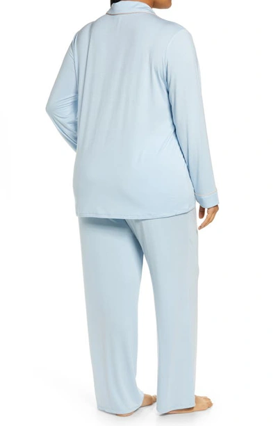 Shop Nordstrom Moonlight Eco Pajamas In Blue Skyway