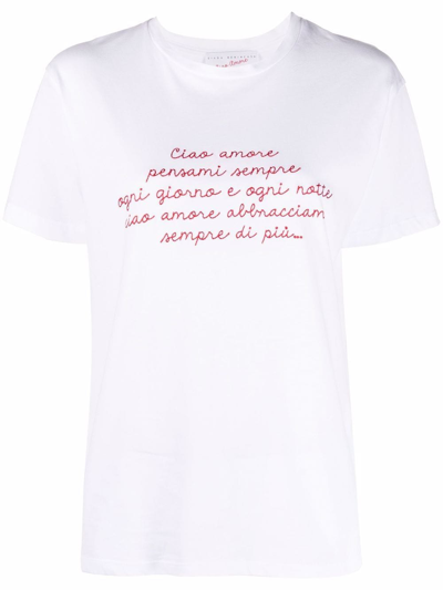 Shop Giada Benincasa T-shirts And Polos White