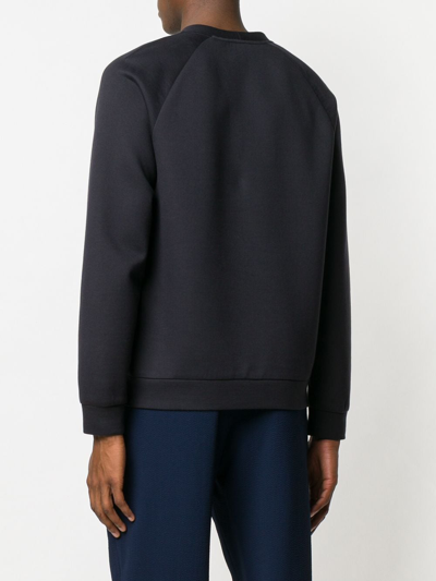 Shop Giorgio Armani Sweaters Blue