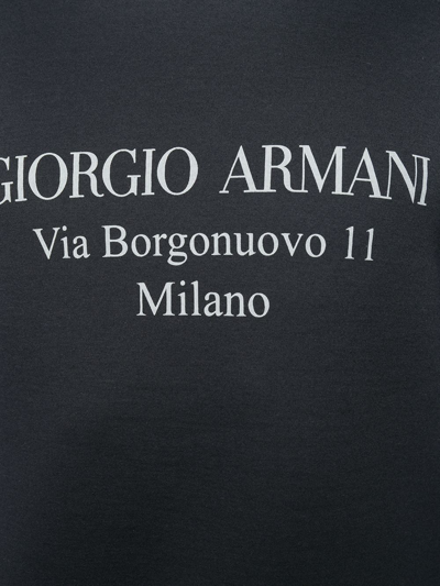 Shop Giorgio Armani Sweaters Blue