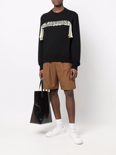 Shop Lanvin Sweaters Black