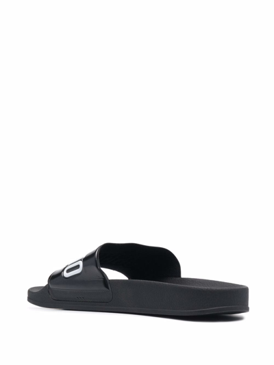 Shop Moschino Sandals Black