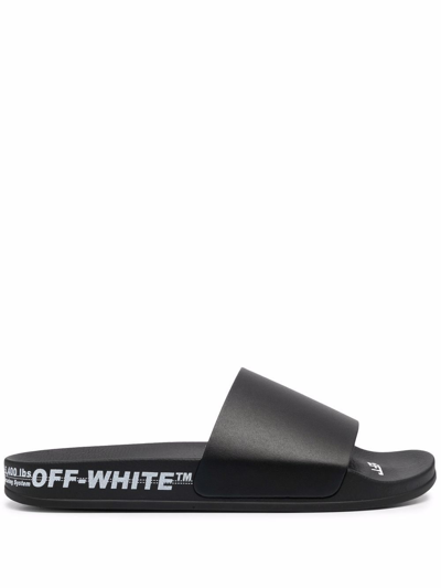 Shop Off-white Off White Sandals Black