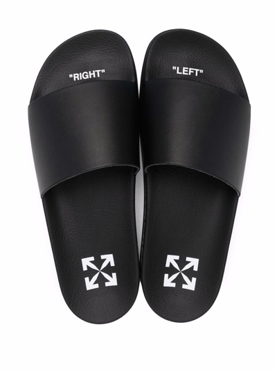 Shop Off-white Off White Sandals Black