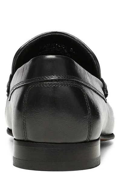 Shop Donald Pliner Leather Bit Loafer In Black