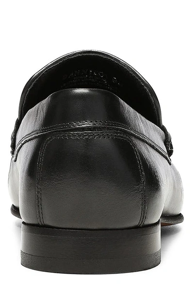 Donald Pliner Leather Bit Loafer In Black