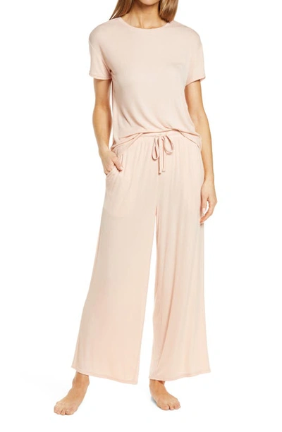 Shop Nordstrom Essentials Pajama Top In Pink Hero