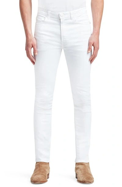 Shop Monfrere Greyson Skinny Fit Jeans In Blanc