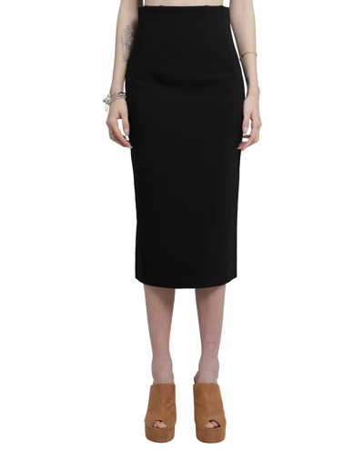 Shop Michael Kors Black Pencil Skirt