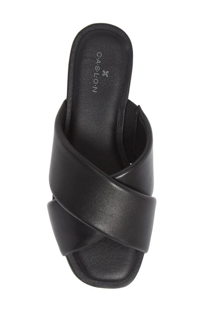 Shop Caslon ® Calla Slide Sandal In Black