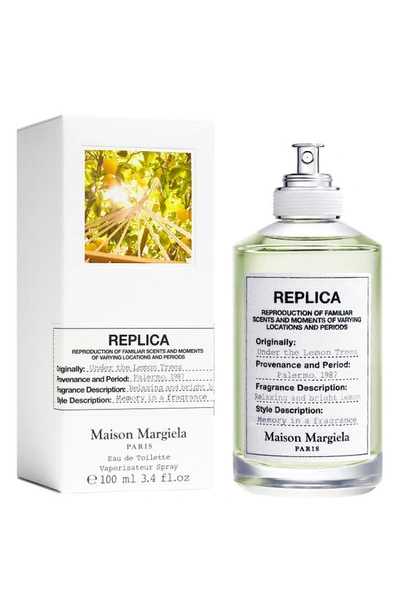 Shop Maison Margiela Replica Under The Lemon Trees Eau De Toilette Fragrance, 1 oz In Green