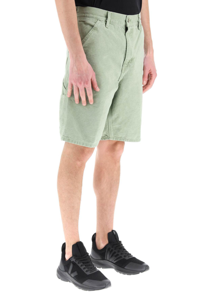 Shop Carhartt Single Knee Bermuda Shorts In Fuchsia
