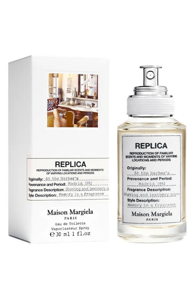 Shop Maison Margiela Replica At The Barber's Eau De Toilette Fragrance, 1 oz In Transparent