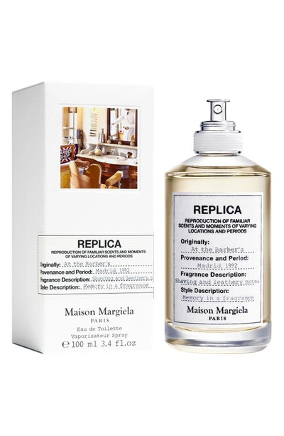 Shop Maison Margiela Replica At The Barber's Eau De Toilette Fragrance, 3.4 oz In Transparent