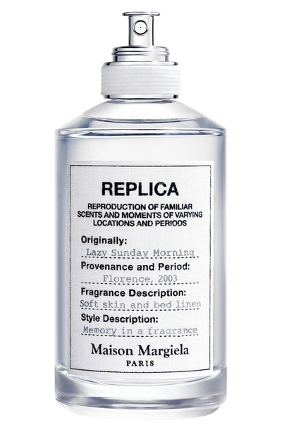 Shop Maison Margiela Replica Lazy Sunday Morning Eau De Toilette Fragrance, 1 oz In Transparent