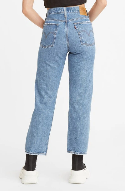 Shop Levi's Wedgie High Waist Straight Leg Jeans In Oxnard Haze