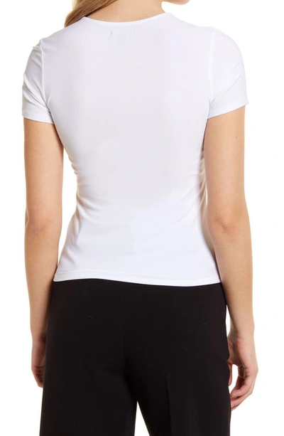 Shop Halogen Jersey T-shirt In White