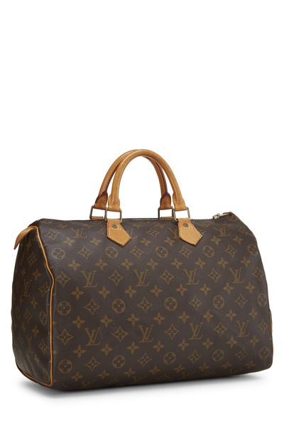Pre-owned Louis Vuitton Monogram Canvas Speedy 25
