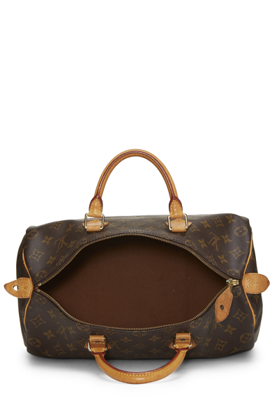 Pre-owned Louis Vuitton Monogram Canvas Speedy 25