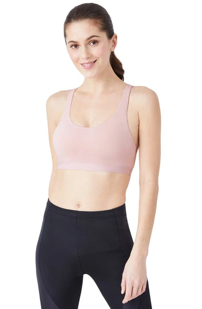 Shop B.tempt'd By Wacoal B.active Sports Bra In Blush Pink