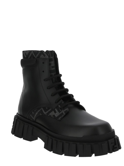 Shop Fendi Shoes Boots Man In Black