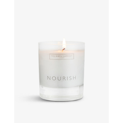 Shop The White Company None/clear Nourish Scented Candle 140g