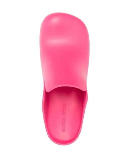 Shop Bottega Veneta Flash Platform Clogs In Pink