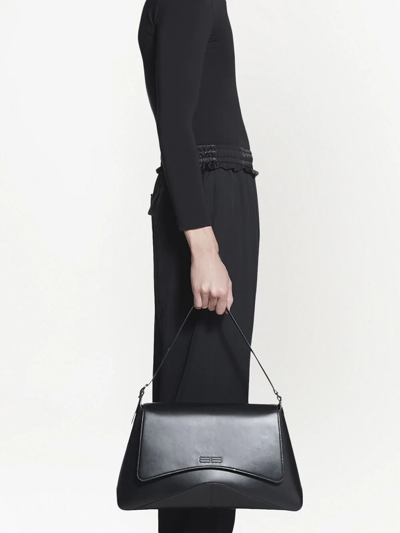 Shop Balenciaga Tailored Track Trousers In Black