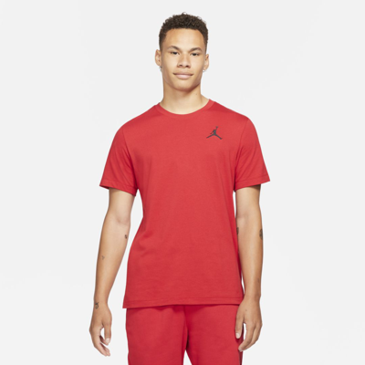 Shop Jordan Men's  Jumpman Short-sleeve T-shirt In Red