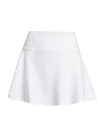 Shop Beyond Yoga Women's Tie Breaker Circle Skirt In Cloud White