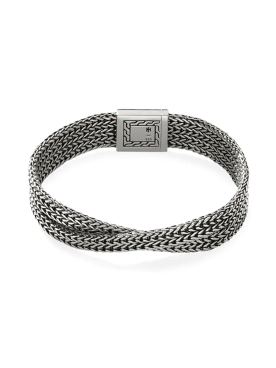 Shop John Hardy Women's Chain Classic Twisted Sterling Silver Chain Bracelet