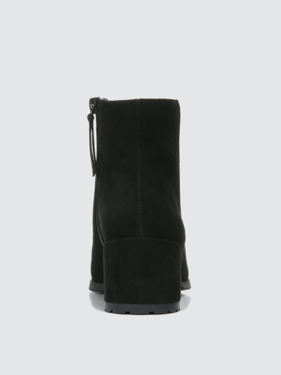 Shop Naturalizer Bay Leather Booties In Black Wp Suede
