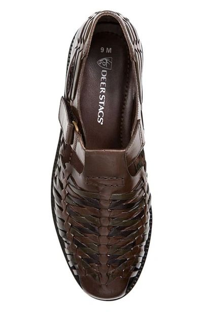 Deer Stags Bamboo 2 Huarache Sandal In Brown/mult