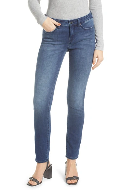 Shop Nydj Alina Ankle Skinny Jeans In Bluewell