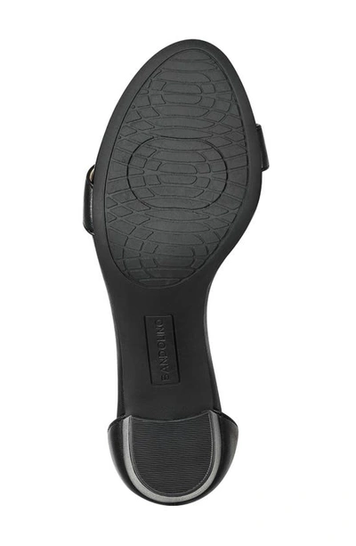 Shop Bandolino Armory Ankle Strap Sandal In Black