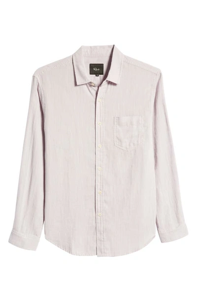 Rails Wyatt Relaxed Fit Plaid Button-up Shirt In Lavender