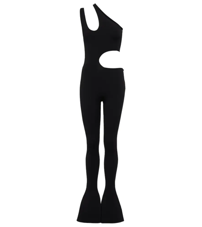 Shop Stella Mccartney Cutout Jumpsuit In Black