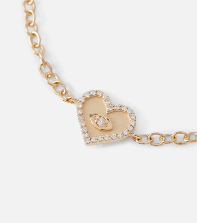 Sydney Evan 14kt Gold Bracelet With Diamonds In 0