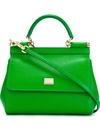 DOLCE & GABBANA small 'Sicily' tote,CALFLEATHER100%
