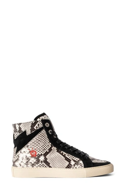 My Favorite White High Tops - Zadig & Voltaire Flash Sneakers