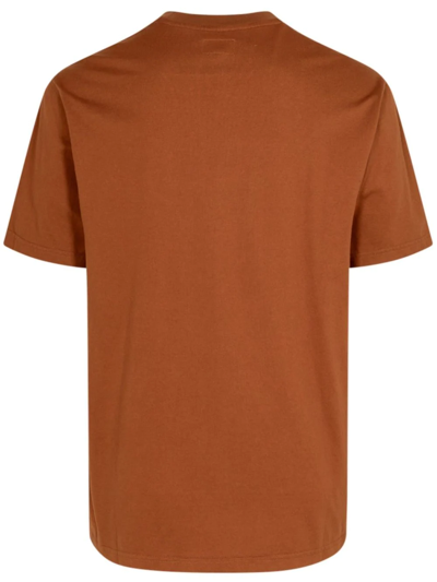 Supreme Small Box Logo T-shirt In Brown